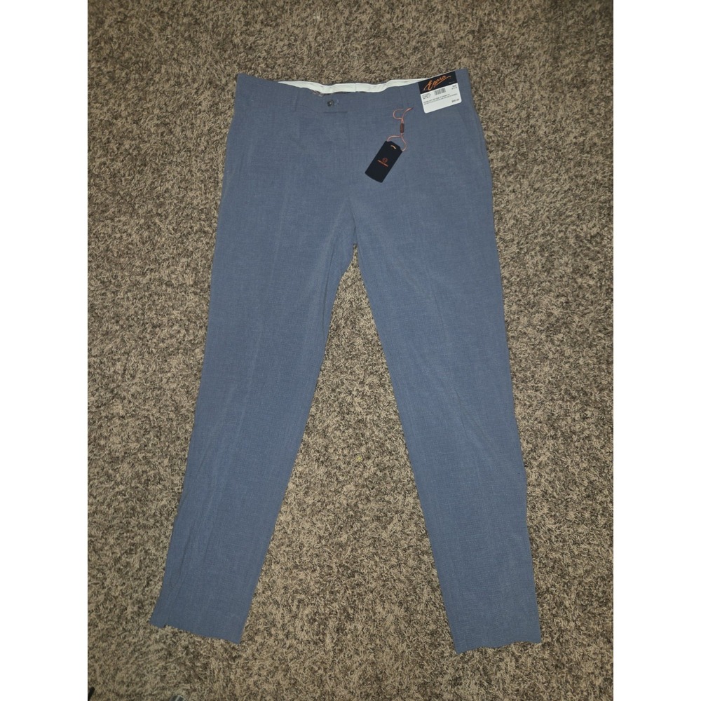 NWT $90 Egara Suit Separate Pants Skinny Fit 38x34 Men's Dress Pants